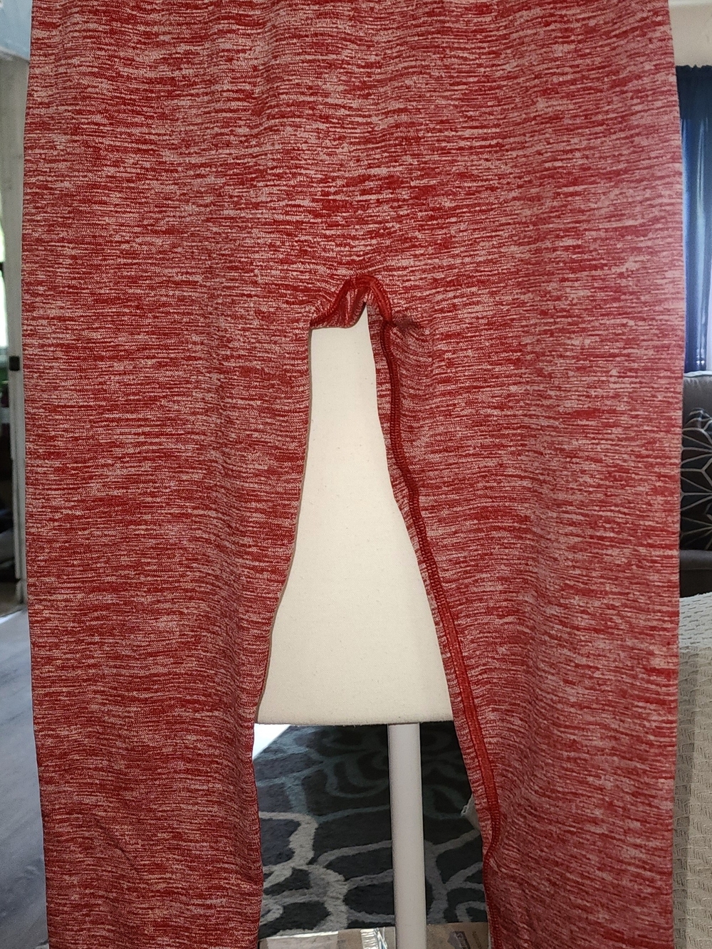 Roxy Marled Red Leggings Sz SM/ MED?